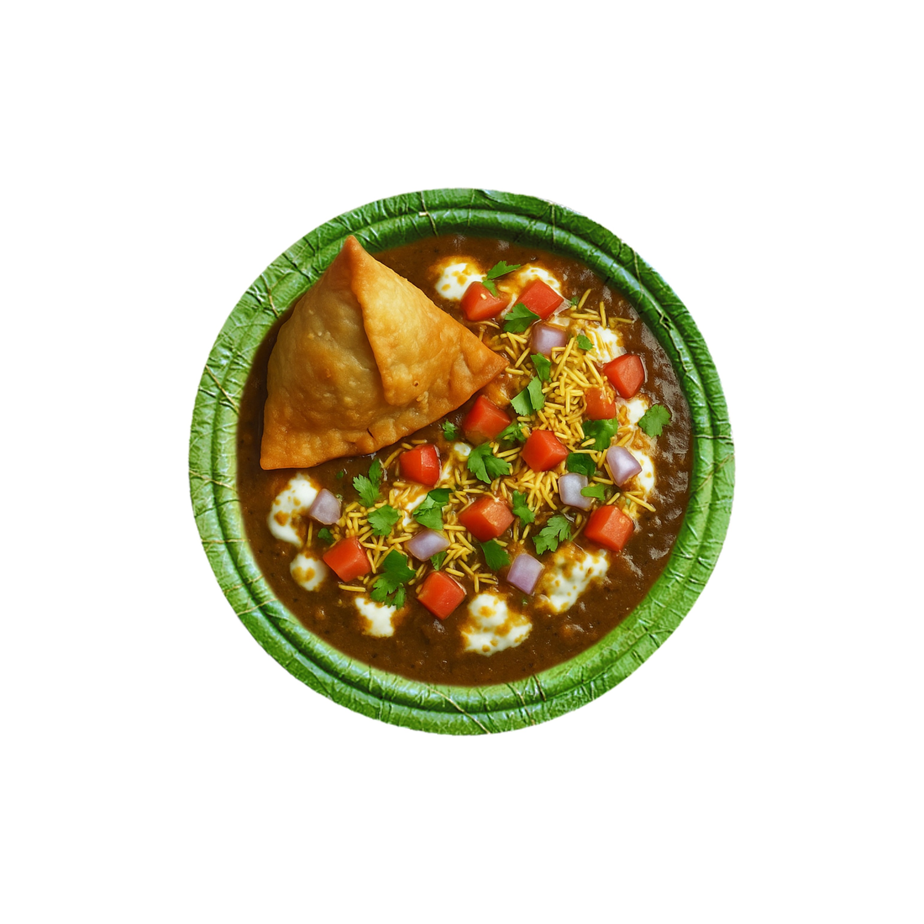 6 inch eco-friendly Siali leaf plate alternate view