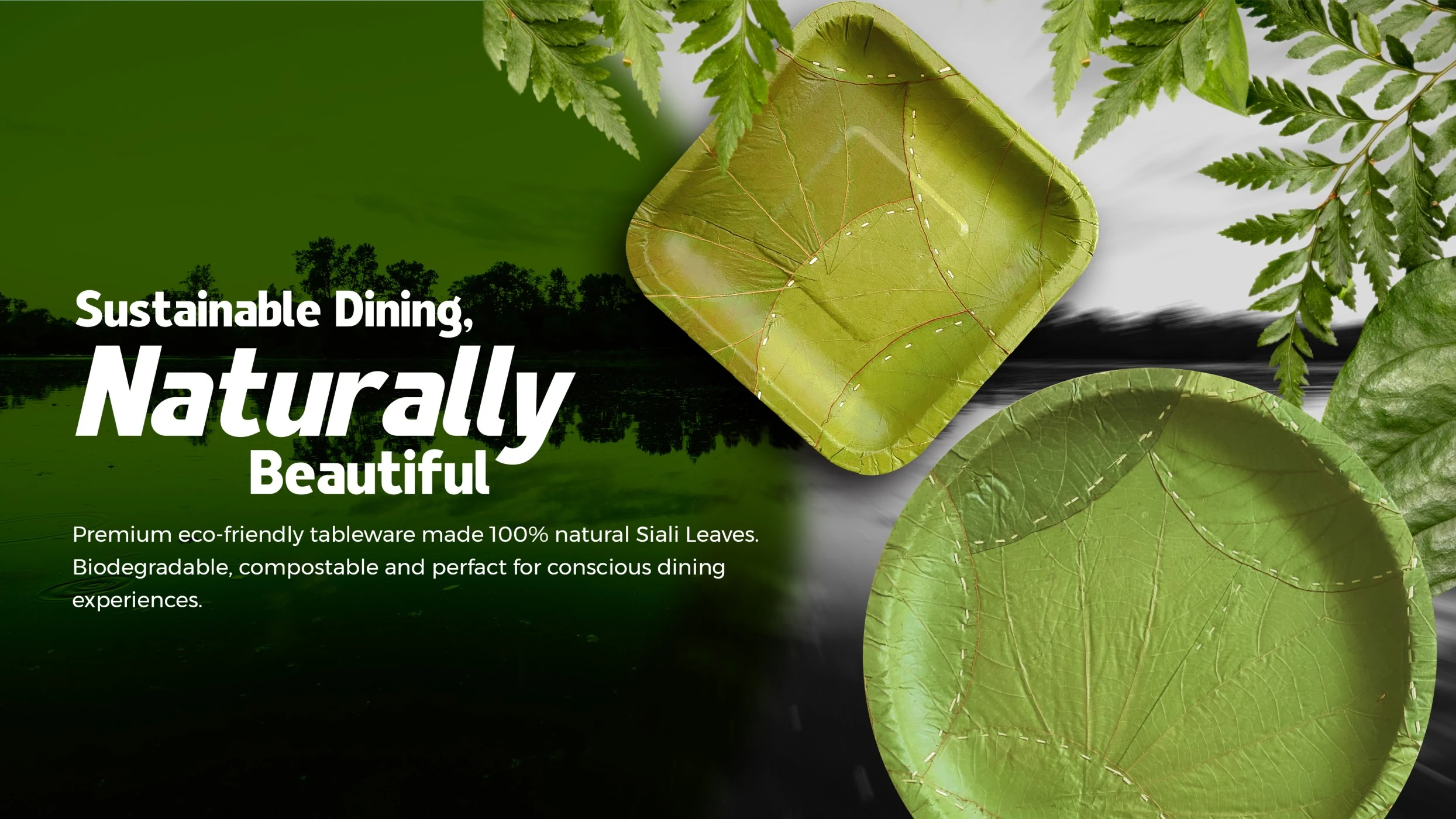 Yastu Venture - Premium Eco-Friendly Siali Leaf Tableware